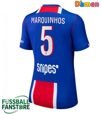 Paris Saint-Germain Marquinhos #5 Replik Heimtrikot Damen 2026-27 Kurzarm